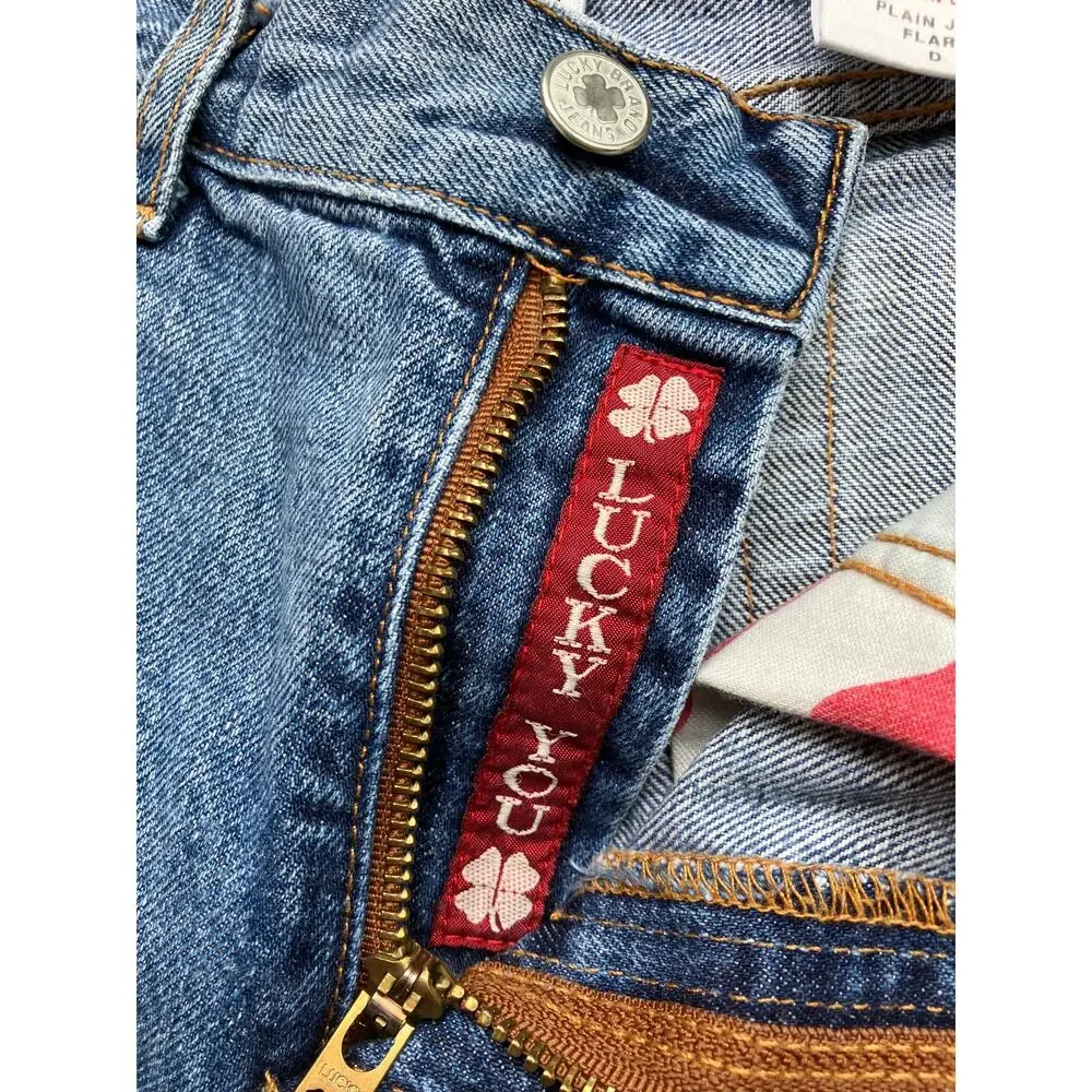 VINTAGE Lucky Brand Plain Jane Flare - Made in USA - Picture 9 of 10